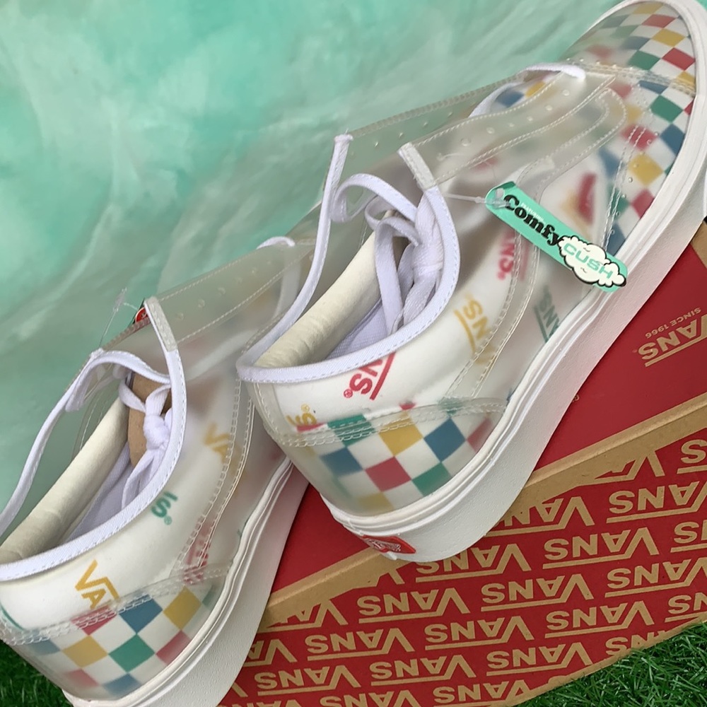 VANS COMFYCUSH SLIP SK VANS BLOCK MULTI/CHECKER MN - Picture 13 of 15